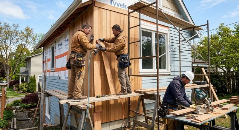 Barn Siding Installation in Boston, MA