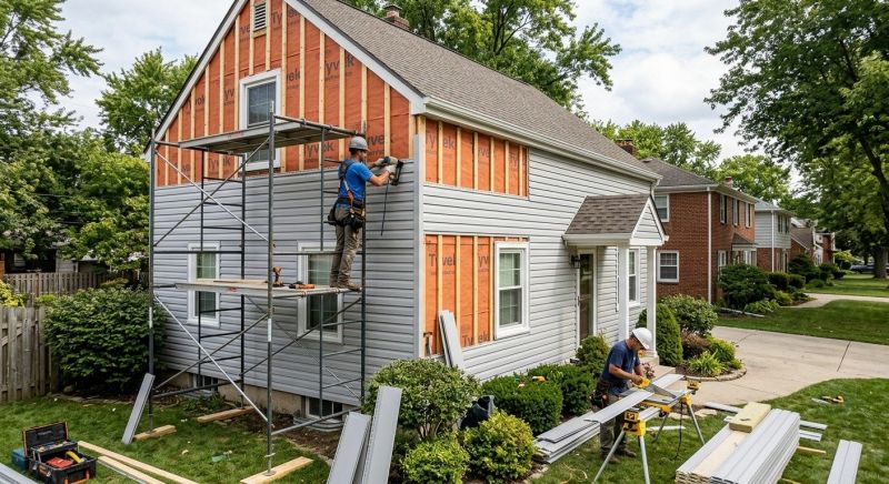 Horizontal Siding Installation in West Hartford, CT