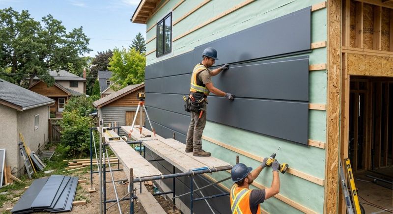 Tin Siding Installation in Boston, MA